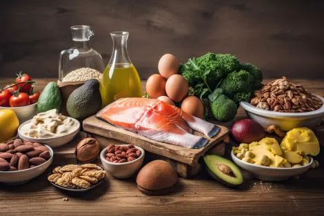 Sélection d'aliments simples et complets pour composer des repas équilibrés