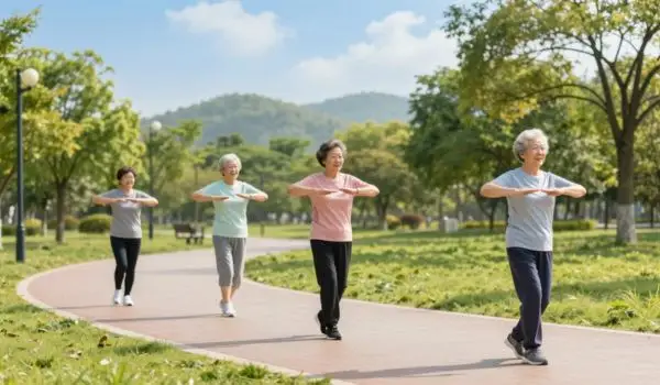 Exercices de mobilité et d’étirements doux, échauffement et retour au calme pour coureur