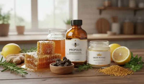 Produits de la ruche propolis et gelée royale pour l'immunité